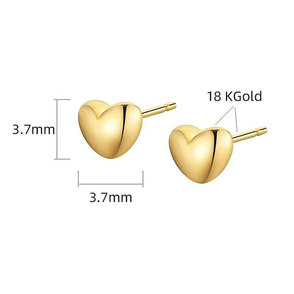 18K Gold Earrings Classic Gift Jewelry EarringsWS12650