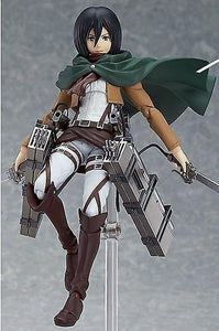 15cm Attack On Titan Anime Figure 203# Mikasa Ackerman Action Figure Figurine Toys|Action FiguresWS13368