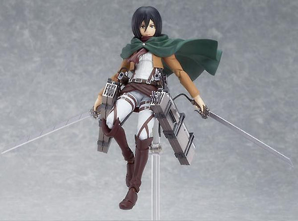 15cm Attack On Titan Anime Figure 203# Mikasa Ackerman Action Figure Figurine Toys|Action FiguresWS13368