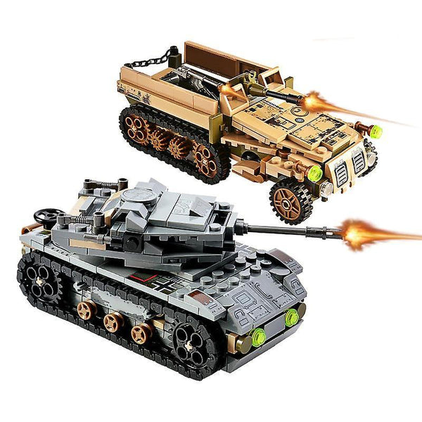 1061PCS Tank Building Blocks Toys Mini figures Vehicle Aircraft Military Compatible BricksWS13967