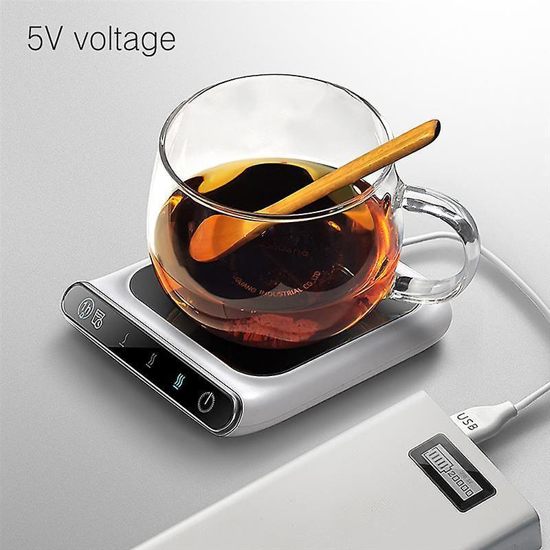 5V USB Portable Smart Three Speed Heating Coaster Winter Water Milk Coffee Tea Warmer Heat BaseWS14553