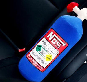 30cm Plush Toys NOS Nitrous Oxide Bottle Soft PillowCushion Gifts Car Decor Headrest |Plush PillowsWS14613