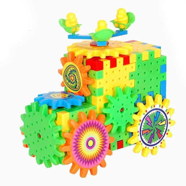 gear kneading toy set children's electric rotating gear puzzle|gear toytoys childrenWS15225