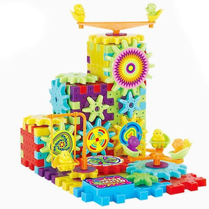 gear kneading toy set children's electric rotating gear puzzle|gear toytoys childrenWS15225