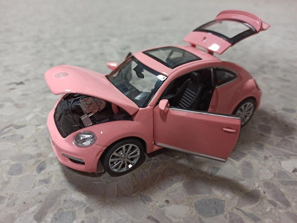 1/32 Die Cast Car Model Alloy 4 Openable Doors W/Light & Sound Return Power|alloy car model(Pink)WS15273