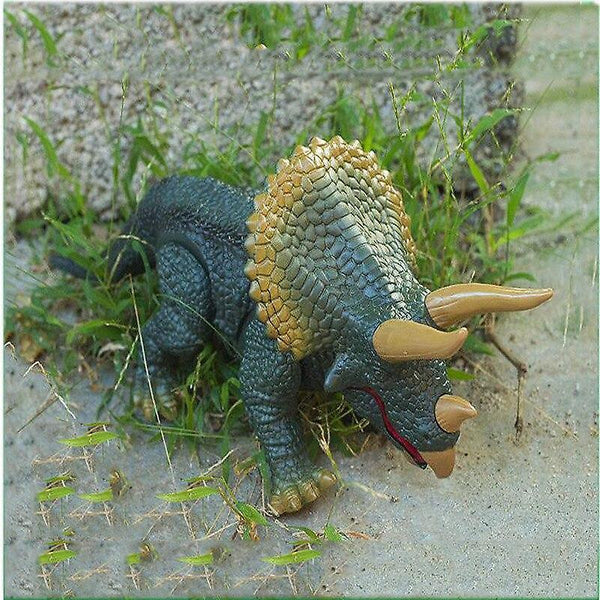 For Simulation Animal Toys Design Walking Remote Control Dinosaur Triceratops Toy|RC Animals WS15716