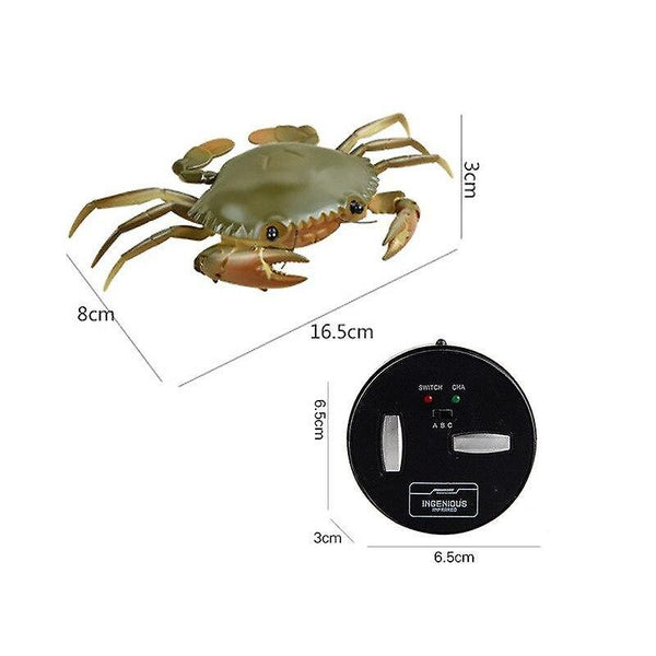 For Infrared RC Remote Control crab RC animals Trick Terrifying Mischief Toys |RC Animals WS15873