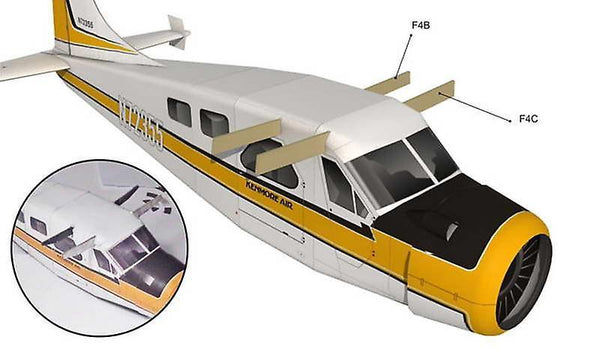 For DIY 1:32 45cm DHC 2 Beaver Seaplane Assemble Hand Work 3D Puzzle Game Kids Toy|aircraft Paper Model WS16201