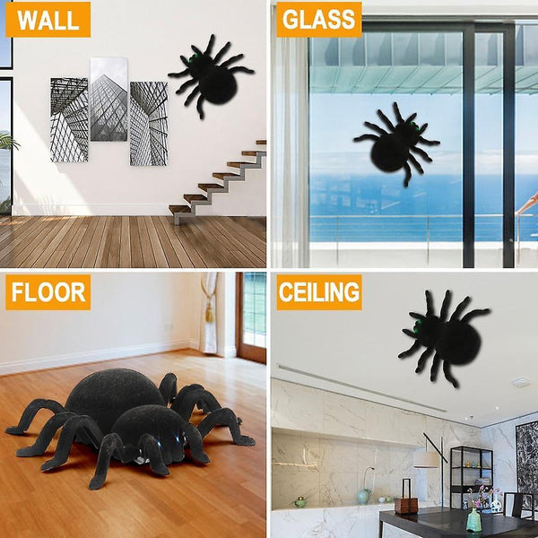 Wall Climbing Spider Remote Control Toys Infrared RC Animal Furry Electronic Spider |RC AnimalsWS16295