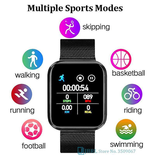 Casual Smart Watch Children Smart watch Bluetooth Electronics Clock Students Fitness Tracker 1.3 inches