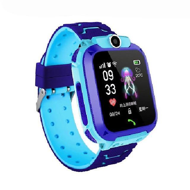 Casual Smart Watch SOS Phone Watch Smart watch For Kids With Sim Card Photo Waterproof IP67 Kids Gift blue