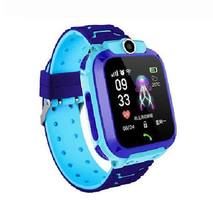 Casual Smart Watch SOS Phone Watch Smart watch For Kids With Sim Card Photo Waterproof IP67 Kids Gift blue