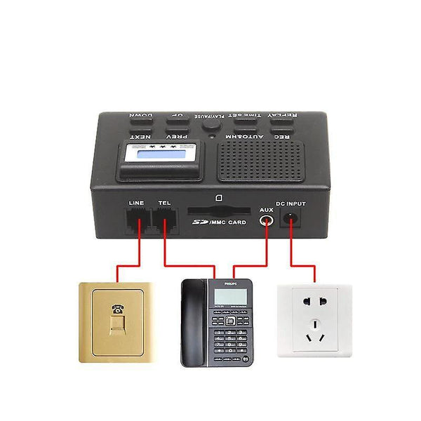 For Telephone Recording Box SD Card Landphone WS16646