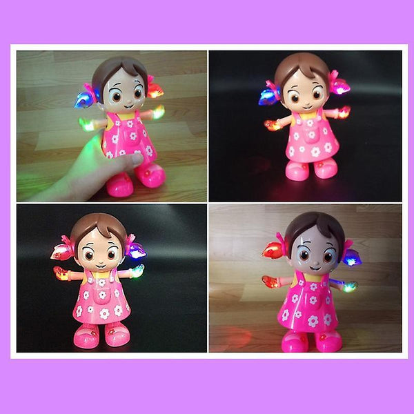 Electric Walking Dancing Singing Dolls Toys For Girls Doll Light Music Baby Reborn Dolls For GirlsWS16748