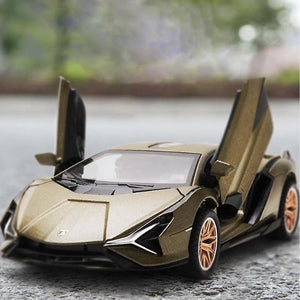 1:32 Alloy Lamborghini Metal Die casting Limited Edition Racing Car Model(Lime green)WS16795