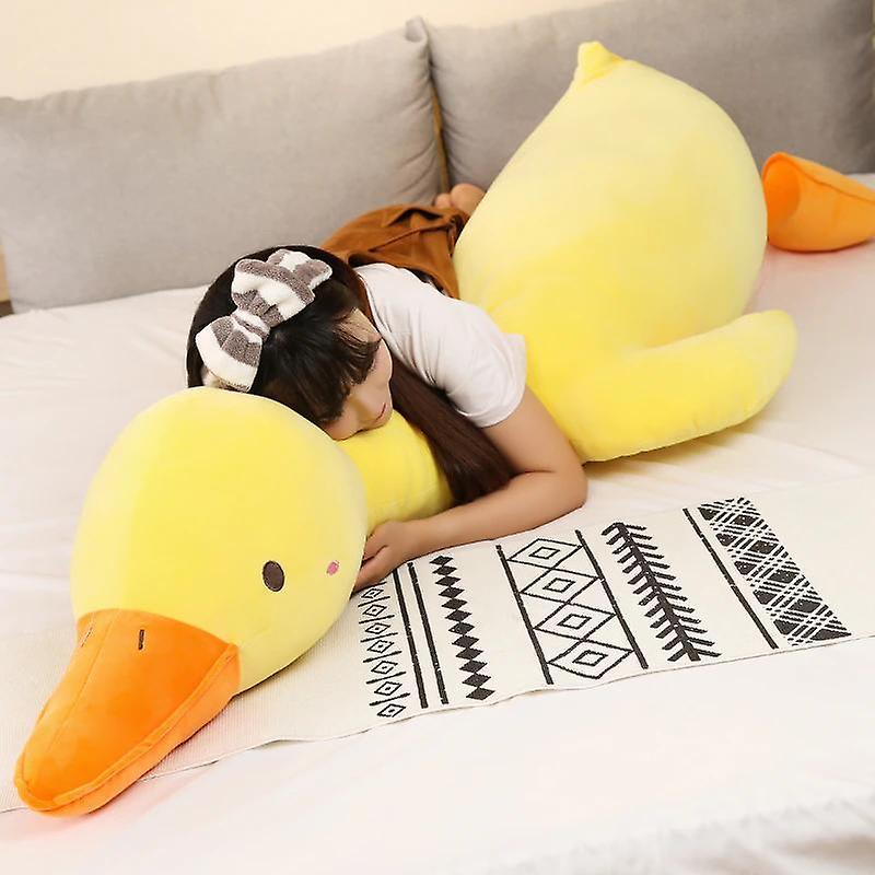 65cm plush duck toy cute sleeping pillow high quality plush doll funny sweet giftWS16848