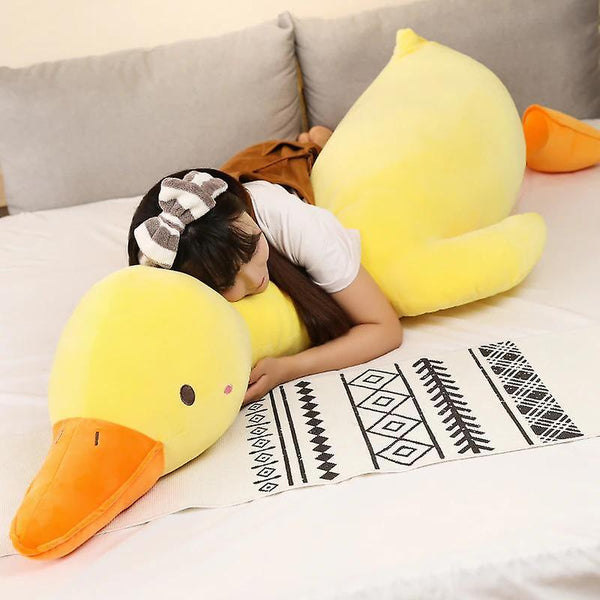 65cm plush duck toy cute sleeping pillow high quality plush doll funny sweet giftWS16848