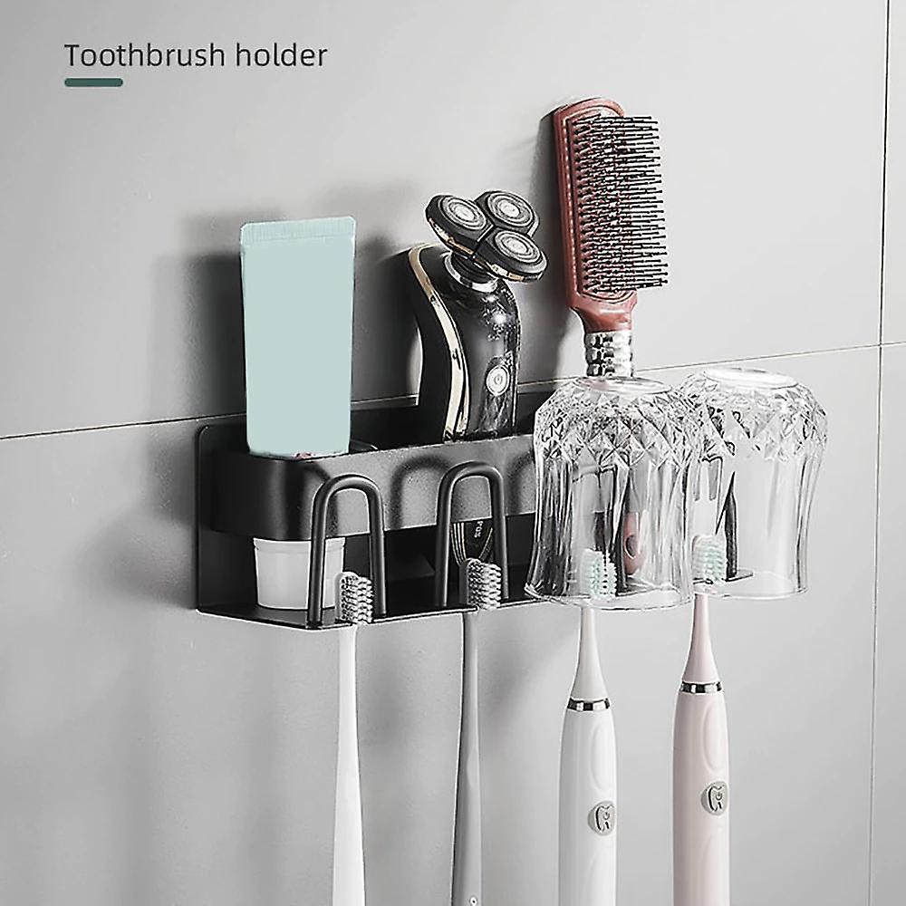 26cm Wall Mount Toothbrush Holder Bathroom Storage Toothbrush Holder|Toothbrush HoldersWS16914