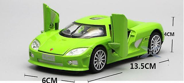 1/32 Koenigsegg Die Cast Model Toy Vehicle Alloy Pull Back Sound Light Toys Car|DiecastsWS16952