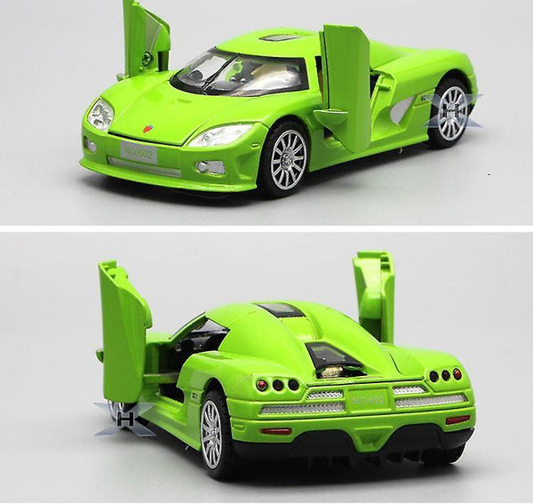 1/32 Koenigsegg Die Cast Model Toy Vehicle Alloy Pull Back Sound Light Toys Car|DiecastsWS16952