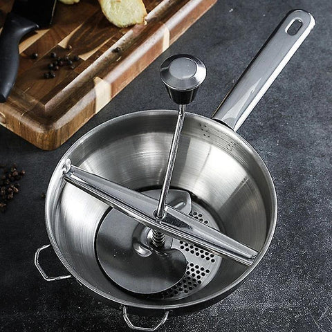 Potato Ricers Kitchen Tools Stainless Steel Puree Vegetable Fruit Press Maker Garlic MashersWS17004