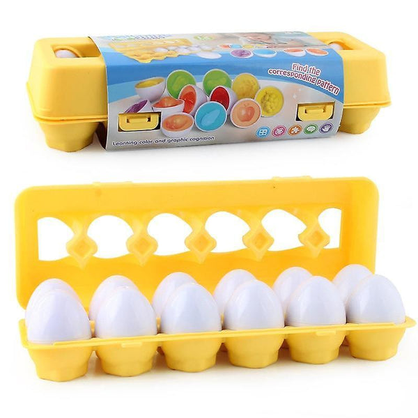 For Toys Montessori Toys Egg 3D Puzzle Game Learning Education Toys Smart Math Games Eggs Sorter WS17149