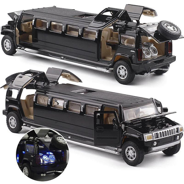 1:32 alloy hummer limousine metal car model(Black)WS17217