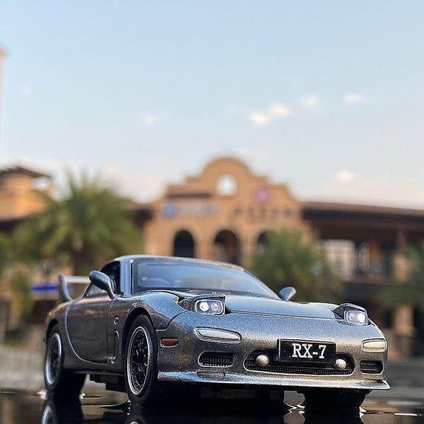 Kids Car Toy for 1:32 Car Mazda RX7 Sports Car metal Alloy Car