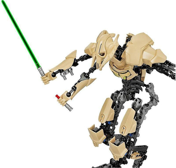 The Imperial Battle Droid General Grievous With Lightsabers Model Buildable Action Figures Toys|legoWS17523