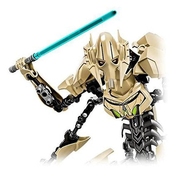 The Imperial Battle Droid General Grievous With Lightsabers Model Buildable Action Figures Toys|legoWS17523