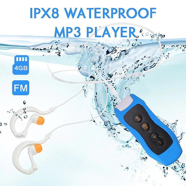 For Waterproof Swimming Mp3 Player Radio With Earphone WS17896