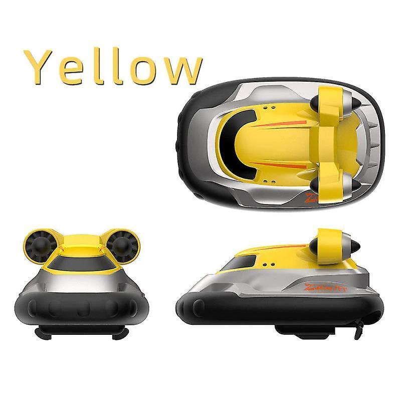 2.4G Wireless Mini Hovercraft Toy Water Electric Remote(Yellow)WS17914