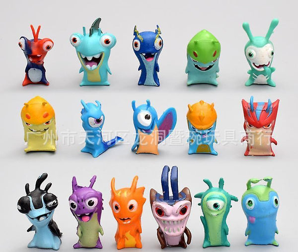 Cartoon Anime Toys 5cm Slugterra PVC Model ToysWS19654