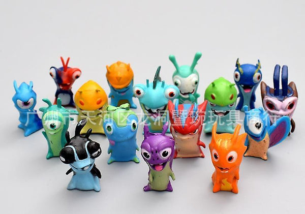 Cartoon Anime Toys 5cm Slugterra PVC Model ToysWS19654