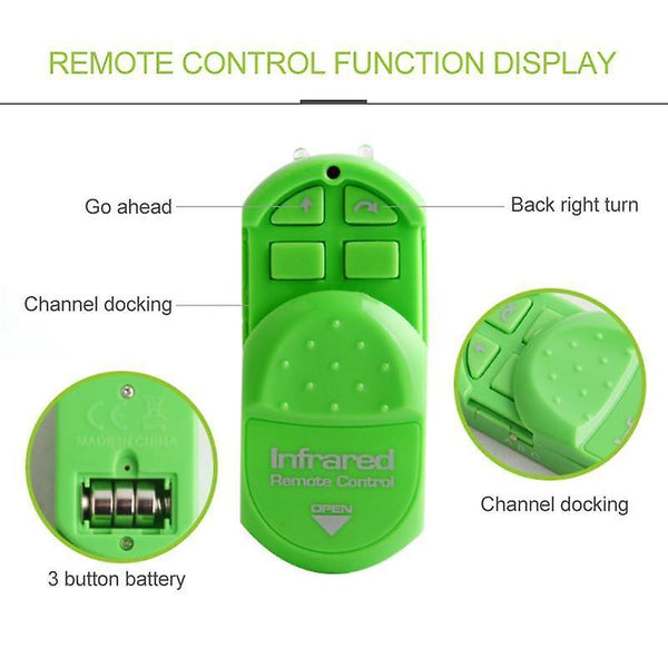 1pcs Electric Caterpillar Remote Control Toy With Infrared Remote Control Ghost |RC AnimalsWS20612