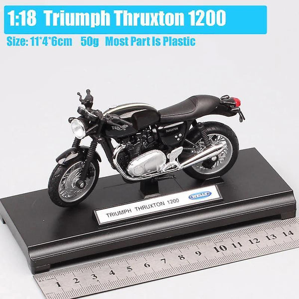 1/18 scale retro Triumph Thruxton 1200 bikeWS20660