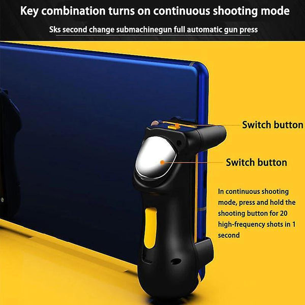 For Mobile Game Controller for Ipad PUBG Trigger Controller L1R1|Gamepads WS20661