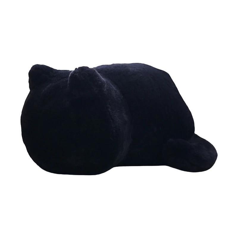 Comfortable Plush Pillow Toy Cartoon Animal Shape Plush Pillow Without Back View 54DF(Black)WS22292