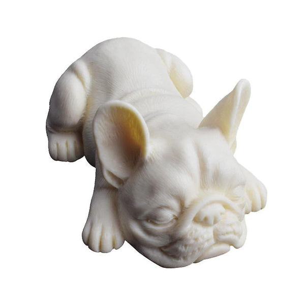 3d French Bulldog Silicone Mold Soap MoldsWS22536