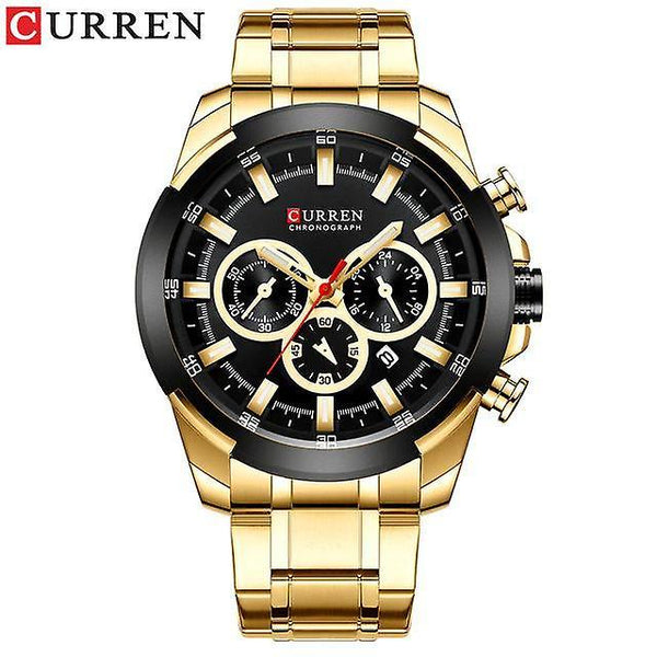 Sports Smart Watch Waterproof Stainless Quartz Watch