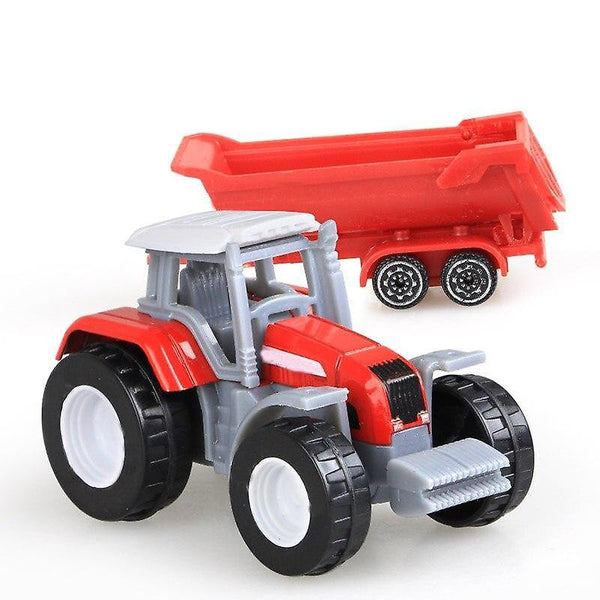 Cast Farm Vehicles Mini Car Model Engineering Car Model Tractor Engineering Car Tractor Toys ModelWS22973