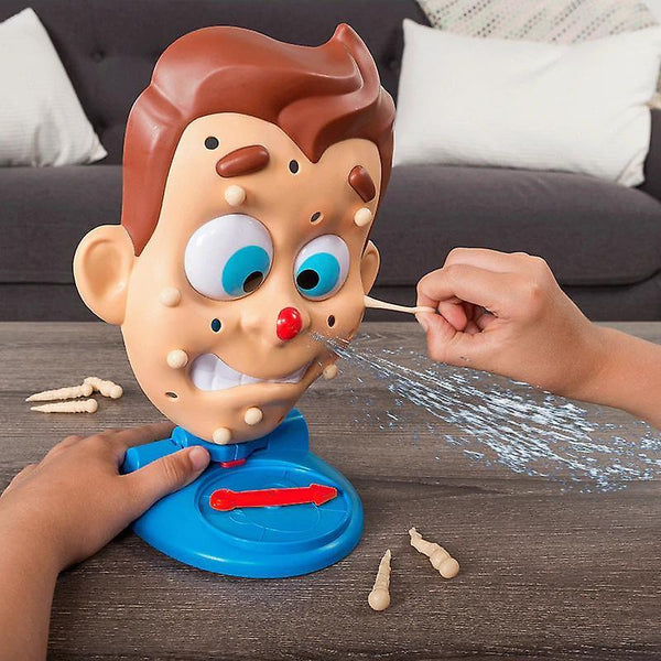 Simulate Face Shape Squeeze Acne Toy Popping Pimple Parent child Board Game |Gags & Practical JokesWS23137