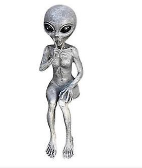 15cm 1pcs Space Alien Statue Martians Mr. Bones Skeleton Decompression Gifts Skull ModelWS24782