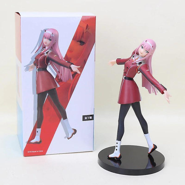 21cm Anime DARLING in the FRANXX Figure Toy Zero Two 02 PVC Model Toys|Action FiguresWS24805