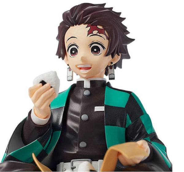 10cm Chokonose Figure Demon Slayer Anime Figure Kamado Tanjirou Action Figure Kimetsu(Green)WS24968