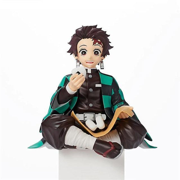 10cm Chokonose Figure Demon Slayer Anime Figure Kamado Tanjirou Action Figure Kimetsu(Green)WS24968