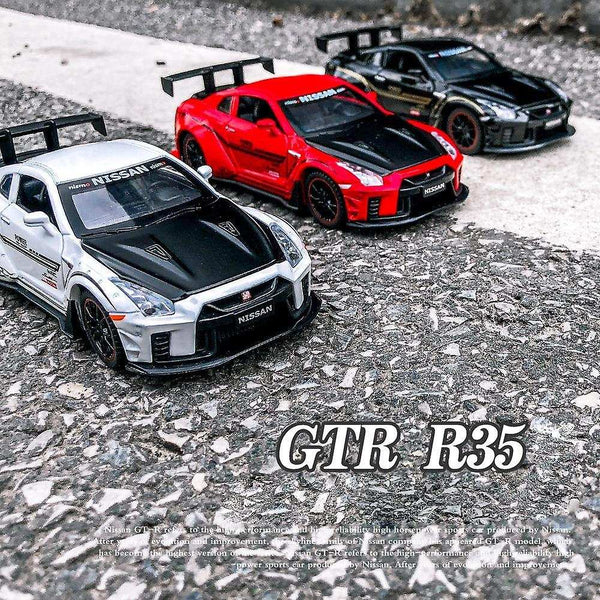 1:32 NISSAN GTR R35 Race Alloy Car ModelWS25103