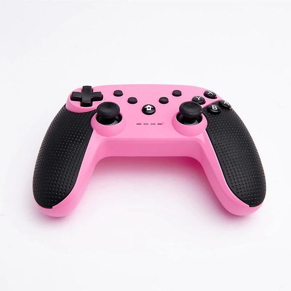 Wireless Game Joystick Bluetooth Gamepad for Nintendo Switch Lite Pro Controller (Pink with Black)|WS25244