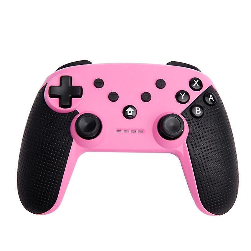 Wireless Game Joystick Bluetooth Gamepad for Nintendo Switch Lite Pro Controller (Pink with Black)|WS25244