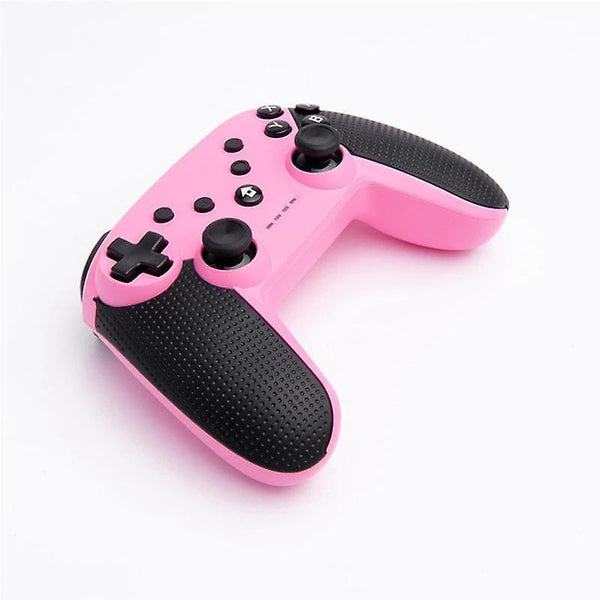 Wireless Game Joystick Bluetooth Gamepad for Nintendo Switch Lite Pro Controller (Pink with Black)|WS25244